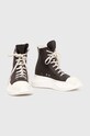 Kecky Rick Owens Woven Shoes Abstract Sneak DU01D1840.CBES1.7811 šedá SS24