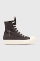 Rick Owens trainers Woven Shoes Sneaks gray DU01D1800.CBEM9.78811