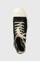black Rick Owens trainers Woven Shoes Sneaks