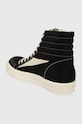 Shoes Rick Owens trainers Woven Shoes Vintage High Sneaks DU01D1810.NDKLVS.911 black