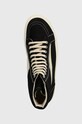 Rick Owens trainers Woven Shoes Vintage High Sneaks black DU01D1810.NDKLVS.911