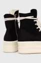 Кеды Rick Owens Woven Shoes Double Bumper Sneaks Голенище: Текстильный материал Внутренняя часть: Синтетический материал, Текстильный материал Подошва: Синтетический материал