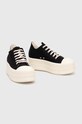 Rick Owens plimsolls Woven Shoes Double Bumper Low Sneaks DU01D1832.NDK.911 black SS24