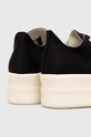 Shoes Rick Owens plimsolls Woven Shoes Double Bumper Low Sneaks DU01D1832.NDK.911 black