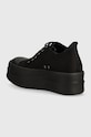 Shoes Rick Owens plimsolls Woven Shoes Double Bumper Low Sneaks DU01D1832.NDK.999 black