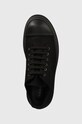 Tenisky Rick Owens Woven Shoes Double Bumper Low Sneaks černá DU01D1832.NDK.999