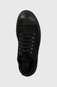 Rick Owens plimsolls Woven Shoes Double Bumper Low Sneaks black DU01D1832.NDK.999
