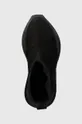 černá Boty s gumou Rick Owens Woven Boots Beatle Abstract