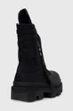 Rick Owens shoes Woven Padded Boots Army Megatooth Ankle Boot Uppers: Synthetic material, Textile material Inside: Synthetic material, Textile material Outsole: Synthetic material