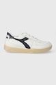 Diadora leather sneakers MI Basket Low Used low white 201.179043.C4656