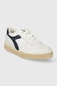 Diadora leather sneakers MI Basket Low Used 201.179043.C4656 white SS24