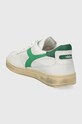 Scarpe Diadora sneakers in pelle MI Basket Low Used 201.179043.C6834 bianco