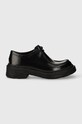 CAMPERLAB półbuty skórzane Vamonos A500019.001 czarny AW24