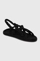 Bohonomad sandale Bodrum Planet friendly negru BOD.0020.MRS