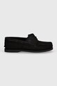 Timberland suede shoes Classic Boat TB0A4187W051 black SS24