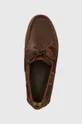 brown Timberland leather loafers Classic Boat