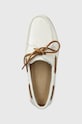 Δερμάτινα μοκασίνια Timberland Classic Boat λευκό TB0A412XEM21