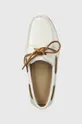 white Timberland leather loafers Classic Boat