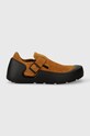 Birkenstock leather shoes Reykjavik 1027340 brown SS24