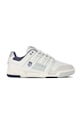 K-Swiss sneakersy skórzane GSTAAD GOLD niska beżowy 08526.123.M