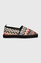 Missoni espadrillas Corfu M29.001 nero SS24