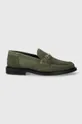 Filling Pieces suede loafers Loafer Suede green