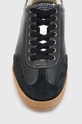 Încălțăminte AllSaints sneakers din piele Leo MF718X.BLK negru