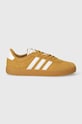 adidas sneakersy zamszowe VL COURT 3.0 ID9183 żółty SS24