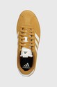 adidas sneakersy zamszowe VL COURT 3.0 żółty ID9183