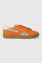 Reebok Classic sneakersy zamszowe Club C Grounds Uk 100074846 pomarańczowy SS24