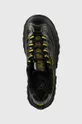 μαύρο Δερμάτινα αθλητικά παπούτσια Naked Wolfe Stitch Black Box Leather