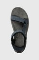 Teva sandale din piele intoarsa Terra Fi Lite Leather bleumarin 1012072