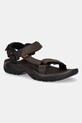 Teva szandál Terra Fi 5 Universal velúr bőr barna 1099442