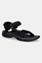Teva sandały męskie nubukowe Terra Fi 5 Universal Leather czarny 1099442