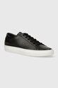 Common Projects leather sneakers Achilles Low White Sole low black 1658.7547