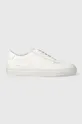 Кожаные кроссовки Common Projects AAPE Bball Low in Leather белый