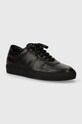 Kožené tenisky Common Projects Bball Low in Leather nízký černá 2155.7547