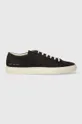Common Projects nubuck sneakers Contrast Achilles black