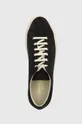 nero Lacoste scarpe da ginnastica in nubuck Contrast Achilles