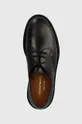 black Common Projects leather shoes Derby