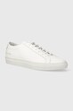 Common Projects sneakers din piele Original Achilles Low mic de statură alb 1528.0506