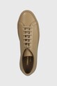 Kožené tenisky Common Projects béžová 1528.9417