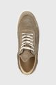 Замшевые кроссовки Filling Pieces Low Top Ripple Suede бежевый 25122799988