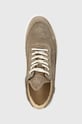 Σουέτ αθλητικά παπούτσια Filling Pieces Low Top Ripple Suede μπεζ 25122799988