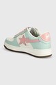 Обувь Кожаные кроссовки A Bathing Ape Bape Sta #4 M1 1J30191011 бирюзовый