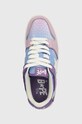Kožne tenisice A Bathing Ape Bape Sk8 Sta #1 M1 ljubičasta 1J30191023