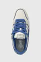 μπλε Δερμάτινα αθλητικά παπούτσια A Bathing Ape Bape Sk8 Sta #5 M2
