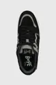 μαύρο Δερμάτινα αθλητικά παπούτσια A Bathing Ape Bape Sk8 Sta #6 M2