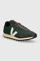 Veja sneakers Rio Branco pelle scamosciata verde RB0102975