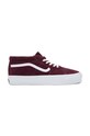 Vans suede sneakers Sk8-Mid Reissue 83 LX high maroon VN000CQQ4QU1